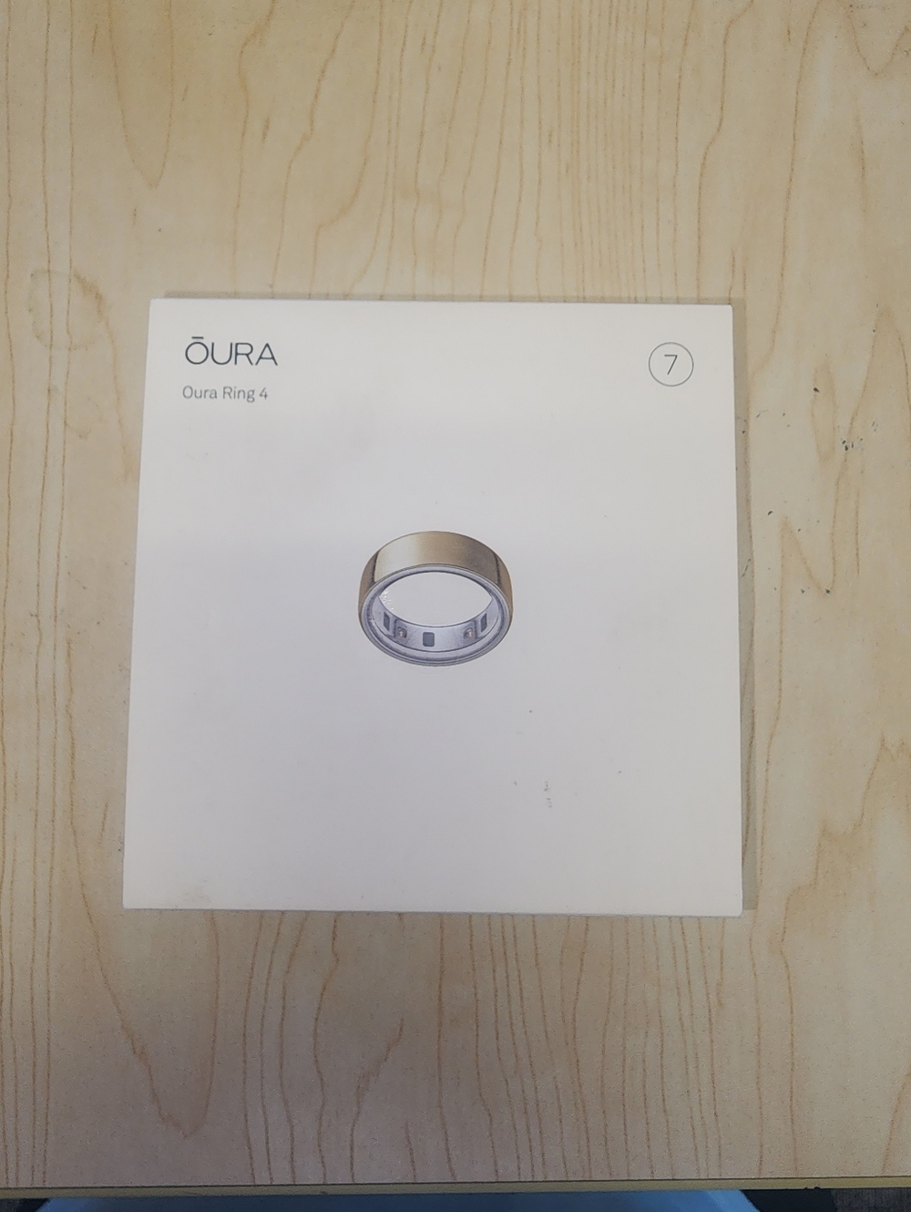 “Oura Ring 4 Size 7 Gold – Sealed, Brand New” - Picture 2 of 6